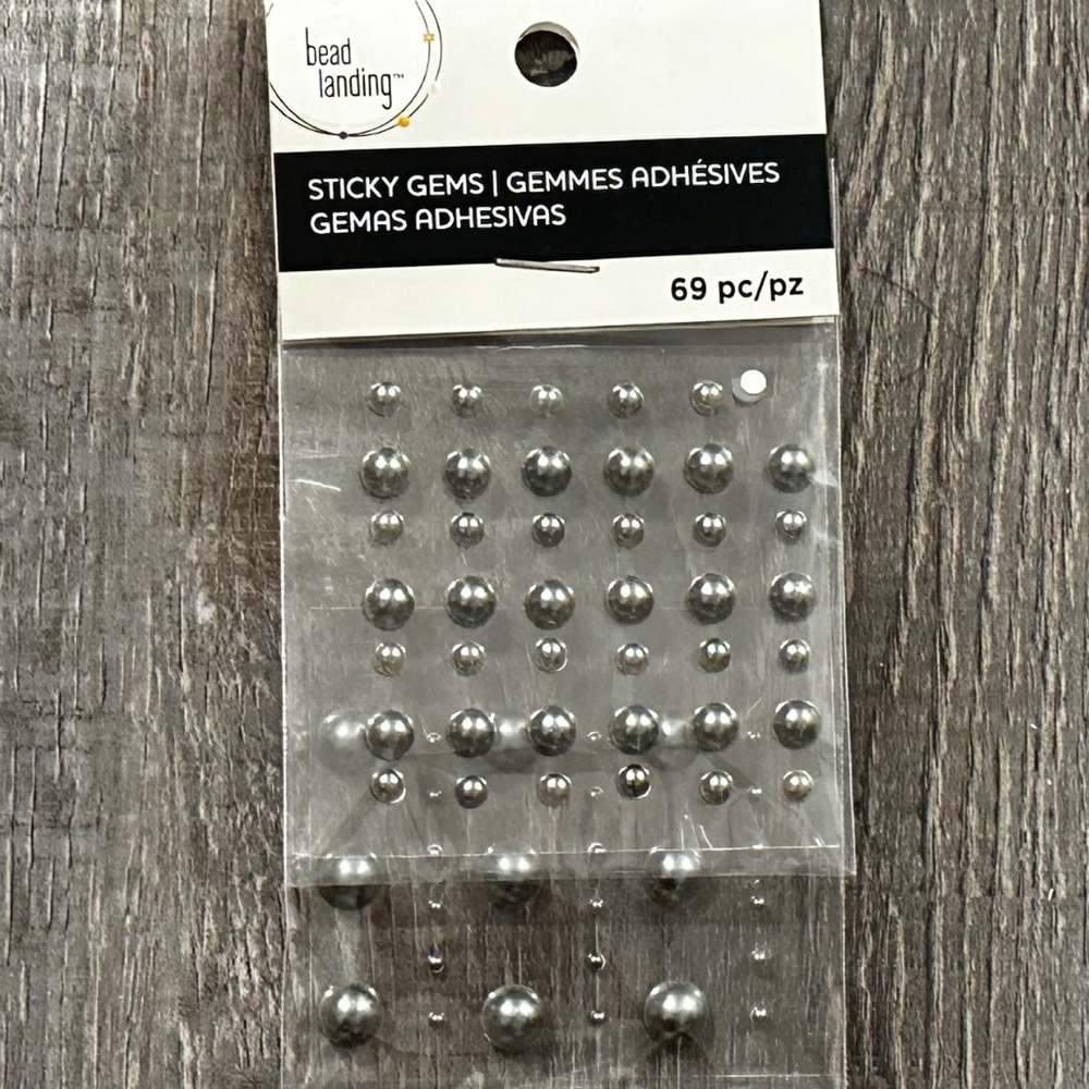 💞 New Pack of 69 Sticky Gems Self-Adhesive Crafting Embellishments
